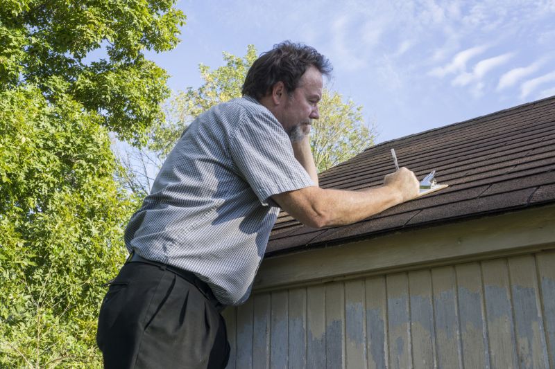 Maintenance on a residential roof